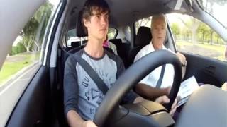 NRMA Driver Training take the Sydney Weekender team on a keys2drive lesson [upl. by Fairfax838]