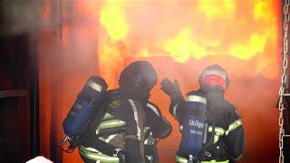 FireFighters in Action  INTERSCHUTZ 2015 [upl. by Elletnuahs]