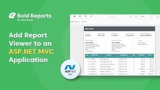 Add Report Viewer Component to an ASPNET MVC Application [upl. by Afaw213]