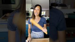 How to Cut Bread for a Stuffing shorts [upl. by Bonis]