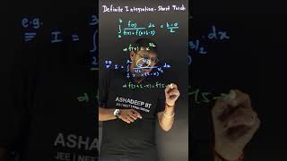 Brain Boost  Definite Integration  mathstricks mathshorts mathsjeemains  short trick [upl. by Janean]