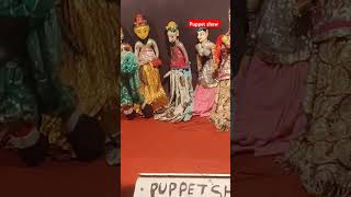 Puppet Show at ShilparamanHyderabad puppetshow indianculture youtubeshorts shilparamamhyderabad [upl. by Nomzed]