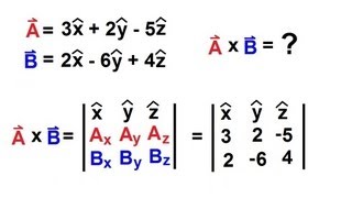 Physics 1  Vectors 18 of 21 Product Of Vectors Cross Product Example 2 [upl. by Hayott598]