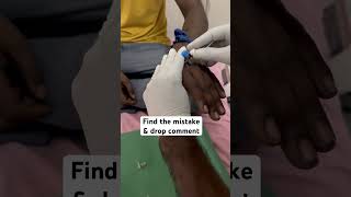 Cannula insertion of male patient nurses cannula subscribe shorts doctor neet mbbsbscnursing [upl. by Oelc540]