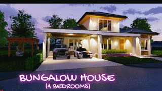 4 BEDROOMS BUNGALOW HOUSE  17M X 14M [upl. by Aseral627]