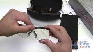 Oakley SI M Frame 30 Ballistic Safety Glasses Array Review [upl. by Idrahs206]