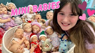 MINI BABIES  REBORN ADOPTION DAY PLUS SURPRISING ALIYAH WITH A SPECIAL GIFT [upl. by Gnauq]