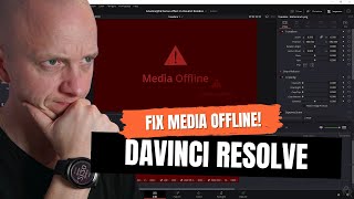 Fix Media Offline in Davinci Resolve [upl. by Leumel]