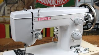 Sewing with a Necchi Sailmaker Semi Industrial Sewing Machine [upl. by Naivatco]