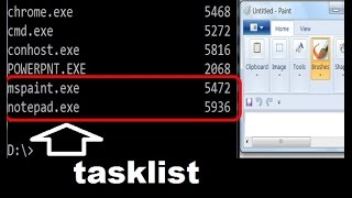 Tasklist with Taskkill [upl. by Ettevahs]