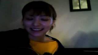 Cute Japanese girl  AKINA 宮里明那 Folder amp Folder5 member sing a song at home [upl. by Zeena]