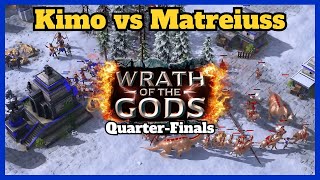 Kimo vs Matreiuss  Wrath of the Gods Q2 QuarterFinals [upl. by Reisman]