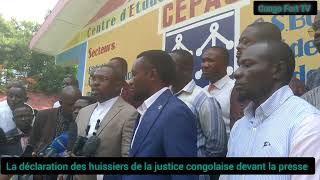 Les huissiers de la justice ont trouvés un remède pour guérir la justice congolaise [upl. by Fuchs]