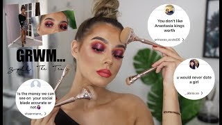 SPILL THE TEA GRWM FULL GLAM  WHAT YOUTUBE IS REALLY LIKE HONESTLY [upl. by Zapot648]