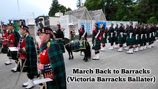 March back to Barracks [upl. by Arahs]