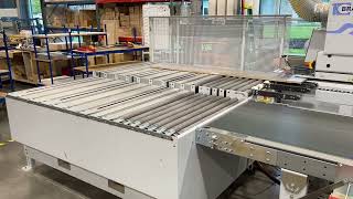 Brandt Edgebander with Homag Return Conveyor [upl. by Eyr]