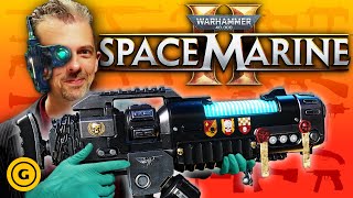 Firearms Expert Reacts To Warhammer 40K Space Marine 2’s Guns PART 2 [upl. by Ahsyia]