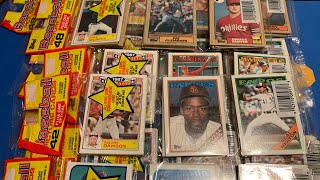 Topps Cello Pack Rips 198719881989 [upl. by Larkins511]