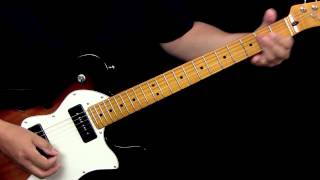 Fender Modern Player Tele Thinline Deluxe Demo [upl. by Haukom]