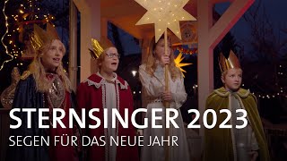 Die Sternsinger bringen den Segen für das kommende Jahr 2023 [upl. by Airotahs986]