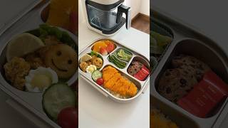 Make lunchbox with me asmr food bento cooking asmrfood lunchbox lunch satisfying lifestyle [upl. by Anibor114]