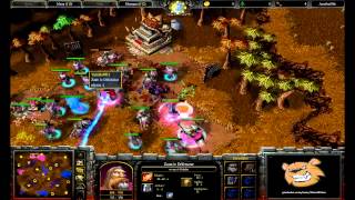 HDWC3179 YumikoTH000 vs YsbwfzYueMPrince  HRvUN  Game 1  Warcraft 3 Replay FR [upl. by Bronnie19]