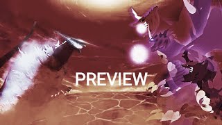 Destoroyah Vs Godzilla in Hell  Preview Animation [upl. by Marcela20]