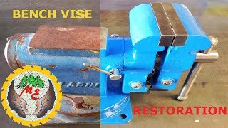 Bench Vise Restoration Back to Life ⛰🦅 [upl. by Ignatius]