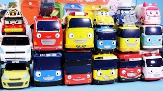 Tayo bus and Robocar Poli car toys [upl. by The]