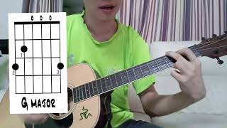 Scott Pilgrim  Black Sheep  Guitar Chords Lesson [upl. by Aihseya]