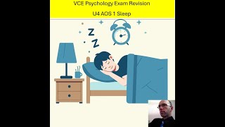 VCE Psychology Exam revision  U4 AOS 1 Sleep [upl. by Oap]