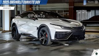 New 2025 Chevrolet Corvette SUV Unveiled  An SUV sports car that is comfortable to drive [upl. by Ztnaj]