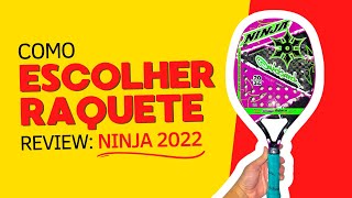 COMO ESCOLHER RAQUETE BEACH TENNIS Review Quicksand Ninja 2022 [upl. by Ym]