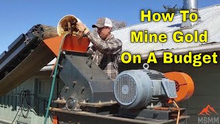 Gold Mining On A Budget 3 Pieces Of Equipment You Need [upl. by Ruddy]