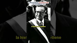 Salvador Allende Último discurso 50 años salvadorallende allende chile [upl. by Einberger]