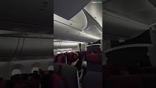 Inside the Qatar Airways Boeing 7879 Economy Cabin ✈️ [upl. by Dust]