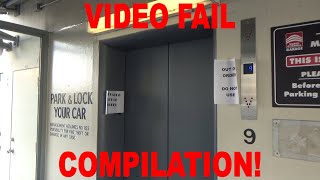 Failed Elevator Video Compilation [upl. by Cherianne]