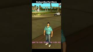 Stealing Weapons from enemies in GTA Vice City gta grandtheftauto gtavice gtavicecity gtaworld [upl. by Ydnyc]