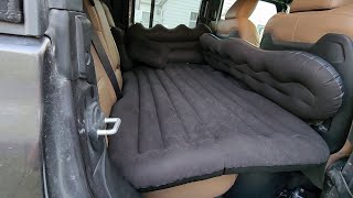 Everyone Needs A Backseat Bed  Air Mattress Right [upl. by Lorette]