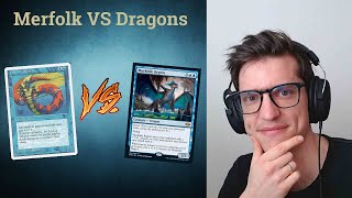 Merfolk vs Dragons  Taking on Murktide in Modern MTG [upl. by Eneladgam870]