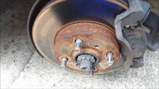 1993  2002 Toyota Corolla  Shaking While Braking [upl. by Nnylyt]