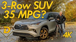 Does The Toyota Highlander Hybrid AWD Really Get 35 MPG [upl. by Adas296]