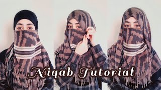 Full Coverage Niqab Tutorial  Niqab Style 2023 [upl. by Oesile]