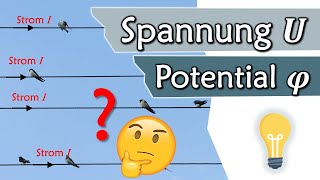 Elektrische Spannung und Potential Volt  Elektrotechnik Grundlagen 5 [upl. by Atilal]