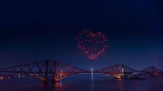 quotFarewell 2020quot  Hogmanay Drone Display 2020 [upl. by Aluk814]