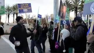 Kaiser Employees amp United Steelworkers Local 7600 Rally Outside Kaiser in Ontario [upl. by Ynner]