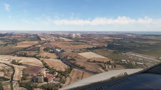 Arrival into Rome da Vinci Airport LIRF  Fenix A320 CFM  MSFS [upl. by Ennairod]