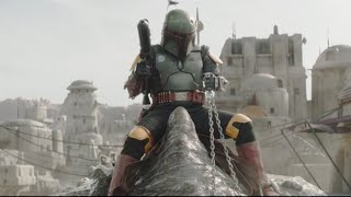 Book of Boba Fett  Boba Fett Rides His Rancor Season 1 Episode 7 [upl. by Aihtnic]