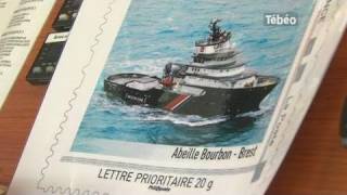 LAbeille Bourbon en timbre poste [upl. by Litch]