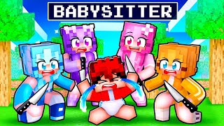 My CRAZY FANGIRLS Babysit Me in Minecraft [upl. by Marnia]